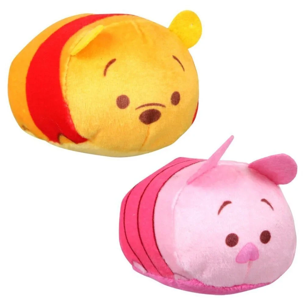 Disney bundle TSUM TSUM 2.5” Plush Winnie the Pooh, Tigger, Piglet, Eeyore Nwt